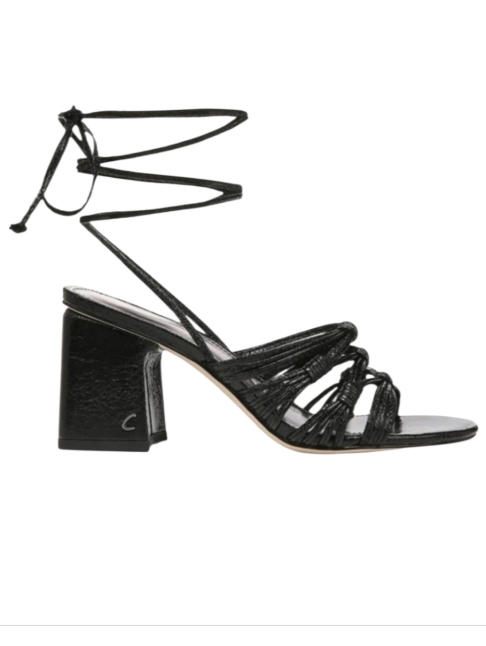 NWT Circus NY by Sam Edelman Black Block Heels Sandals sz 8.5